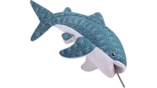 shark plush golf headcover