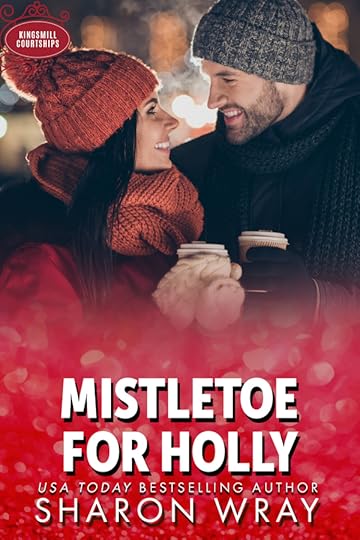 Christmas Cover for Mistletoe for Holly with couple embracing