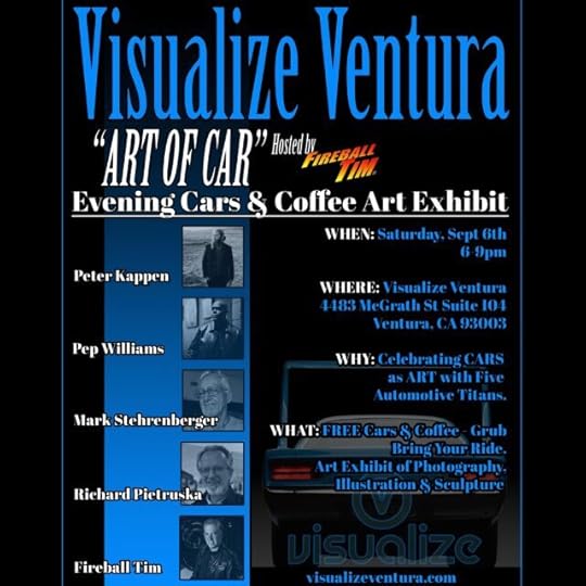 Automotive Pop Culture Movie and TV Car Art by Fireball Tim Garage