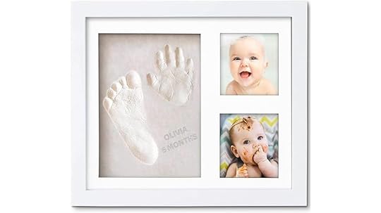 baby footprint keepsake kit