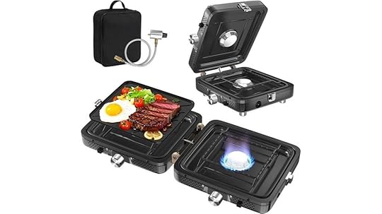two burner propane stove