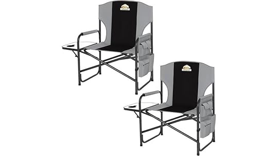 large camping chair set