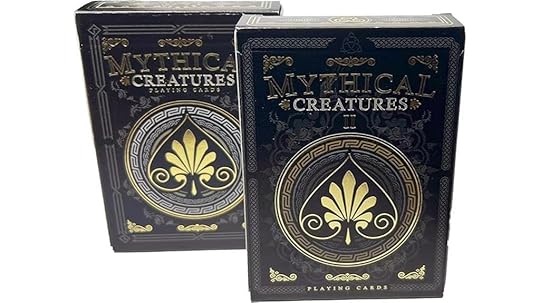 mythical creatures waterproof cards
