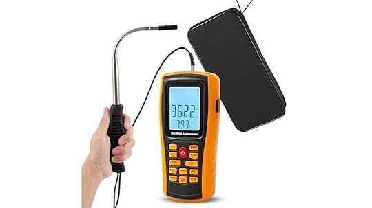 portable wind speed meter