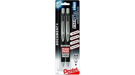 permanent gel pen pack