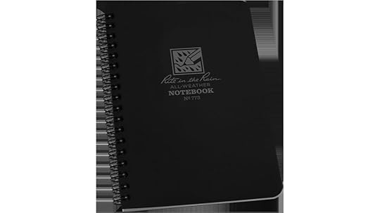 weatherproof spiral notebook
