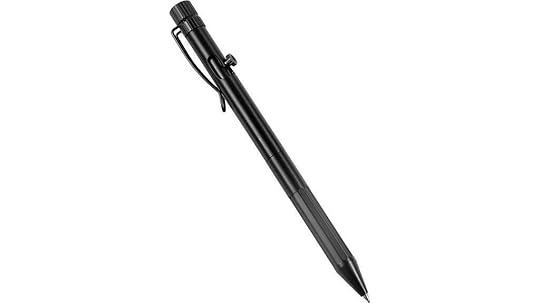 weatherproof metal bolt action pen