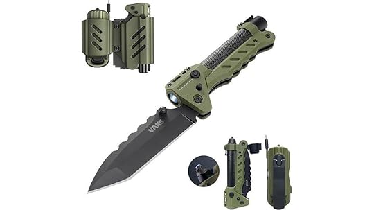 multitool with flashlight and ignition