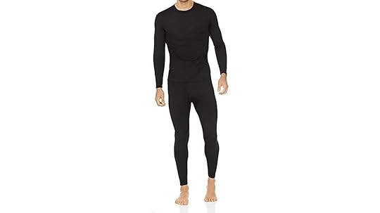 men s thermal fleece set