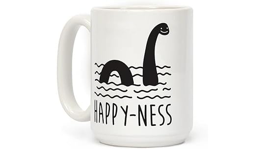 happy ness monster mug