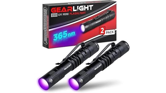 uv flashlight two pack
