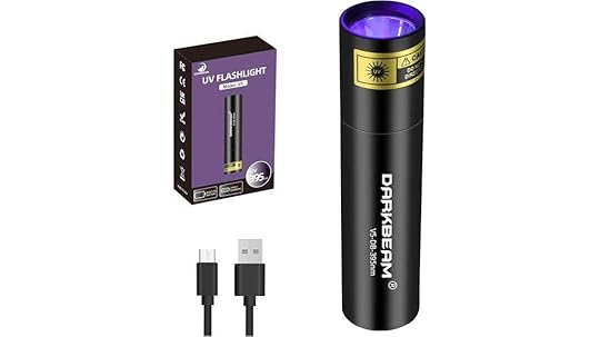 rechargeable 395nm uv blacklight