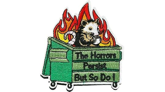 embroidery patches with horror