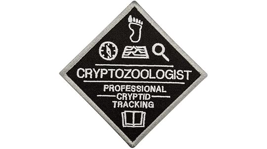 cryptozoologist embroidered patch
