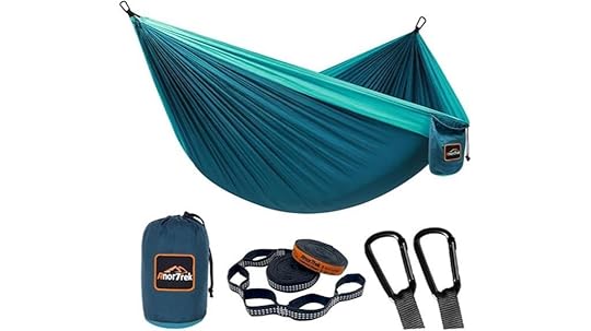 lightweight portable parachute hammock