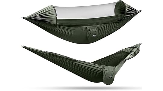 large hammock with mosquito net