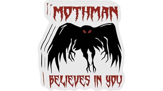 mothman waterproof sticker pack