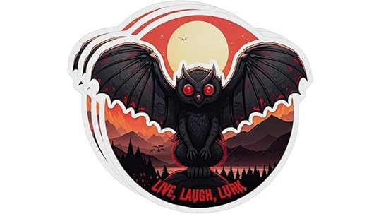 three mothman stickers
