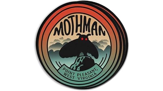 mothman vinyl sticker pack