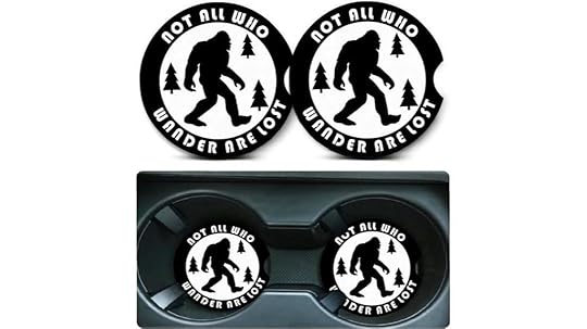 bigfoot cup holder coasters