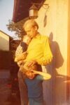 With my sister and me, 1976