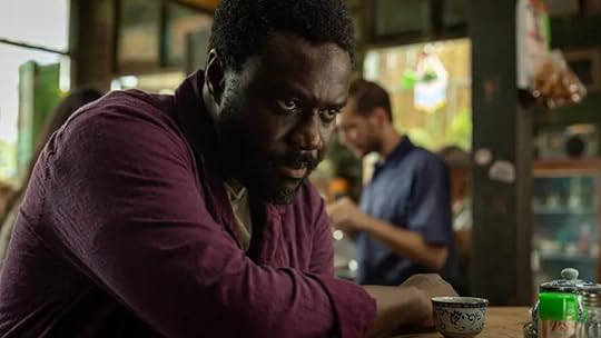 A pensive Babou Ceesay as Morrow in Alien: Earth.