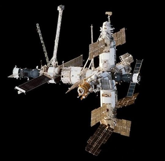 Photo of the Russian space station 
