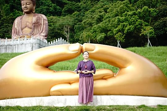 May be an image of 1 person and temple