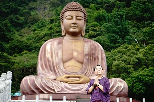May be an image of 1 person and temple