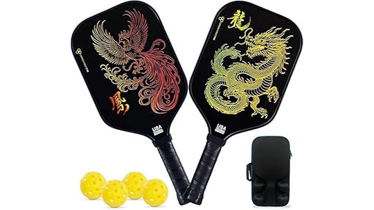 pair of pickleball paddles