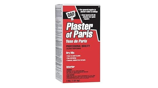 white dry mix plaster