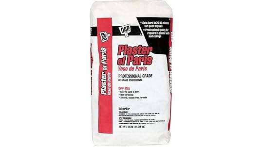 25 pound white plaster