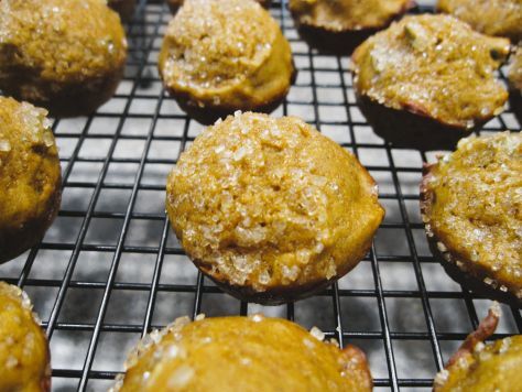 Bready or Not Original: Sourdough Pumpkin Mini Muffins