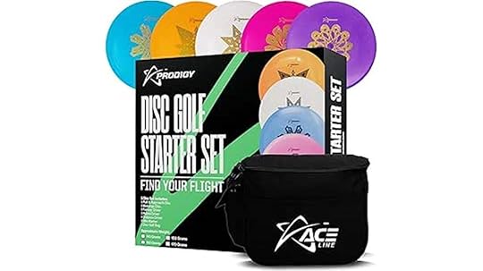 disc golf set with bag