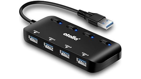 four port usb splitter
