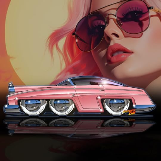 Automotive Pop Culture Movie and TV Car Art by Fireball Tim Garage