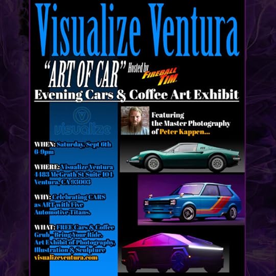 Automotive Pop Culture Movie and TV Car Art by Fireball Tim Garage