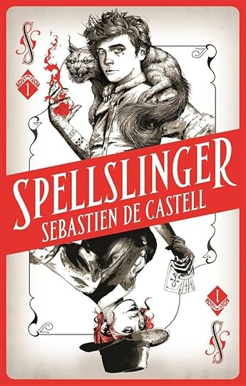 'Spellslinger' by Sebastien de Castell book cover