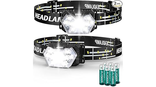 bright led headlamp set