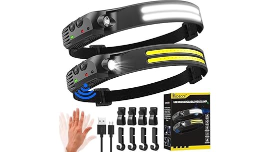 dual rechargeable headlamps
