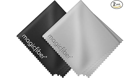 two microfiber cloths pack