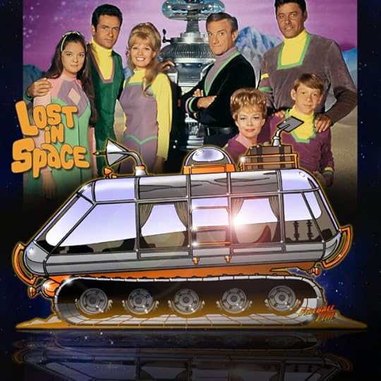 Lost in Space Automotive Pop Culture Movie and TV Car Art by Fireball Tim Garage