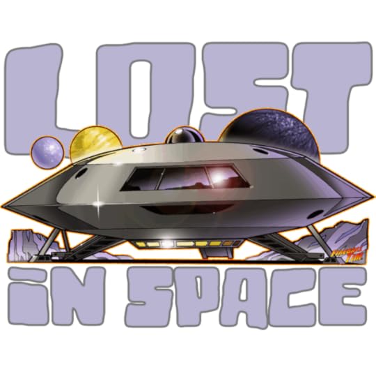Lost in Space Automotive Pop Culture Movie and TV Car Art by Fireball Tim Garage