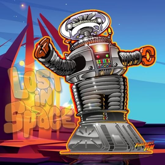 Lost in Space Automotive Pop Culture Movie and TV Car Art by Fireball Tim Garage