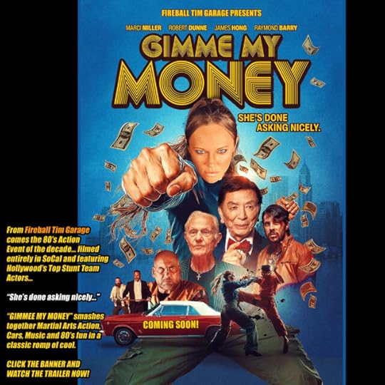 Gimmee My Money Automotive Pop Culture Movie and TV Car Art by Fireball Tim Garage