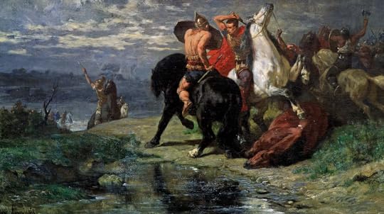 Fight Between Romans and Gauls by Évariste Vital Luminais. During Ballista’s journey throughout the Gallic Empire to win the allegiance of Gallo-Roman aristocrats back to Gallienus, some refused and were willing to stand their ground against Ballista and his army.