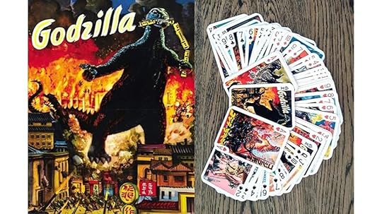 kaiju monster poker deck