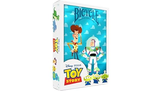 toy story bicycle cards