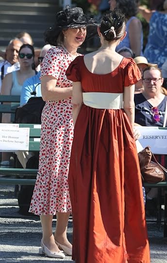 Her Honour, Ms. Darlene Savage, and Sarah Emsley