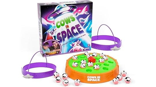 cows playing space themed game